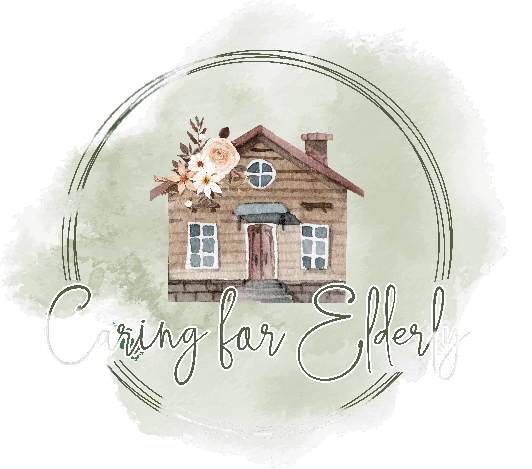 caring for elderly logo